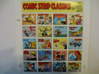 U S Stamps Scott 3000 Comic Strip Classics