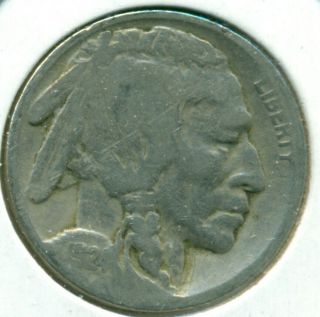1924 - P Buffalo Nickel,  Very Good,  Great Price
