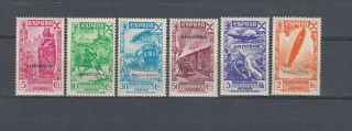 Andorra Spanish 1938 Charity Stamps Mnh