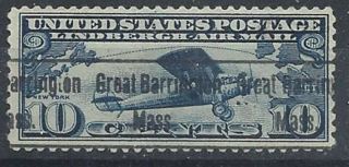 Massachusetts Precancels,  Air Mail,  C10,  Great Barrington,  Spirit Of Saint Louis