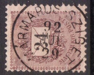 Hungary Magyar Postmark / Cancel " Marmaros - Sziget " 1892 Now In Romania