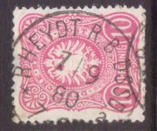 Germany Postmark / Cancel " Rheydt R.  B.  Dssd.  " 1880