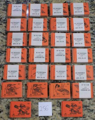Lsd 6/ - Booklet Selection Of 256 (much Duplication) Retail 500,  Pounds