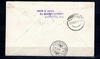 EGYPT 1932 GB IMPERIAL AIRWAYS FIRST FLIGHT AIRMAIL COVER TO SOUTH WEST AFRICA 2