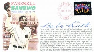Coverscape Computer Designed 70th Anniversary Of Babe Ruth 