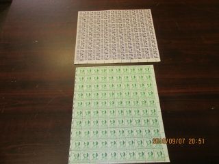 Discount Postage 1 - 22 cent definitive full sheets,  face value $576.  25 Net $375 2