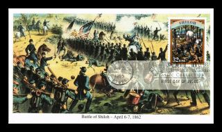 Dr Jim Stamps Us Battle Of Shiloh Civil War First Day Cover Gettysburg