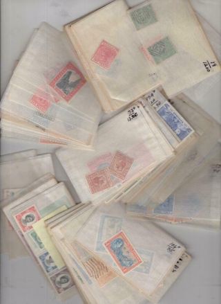 Bahamas - Dealers Stock Of & Stamps In Glassines -