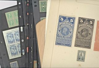 Us,  Newspaper & Periodicals,  Accumulation Of Stamps Sheets