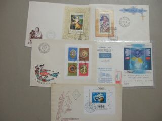 Five Hungary Thematic Fdc With Ss