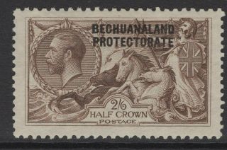 Bechuanaland Sg88 1923 2/6 Chocolate - Brown Mtd