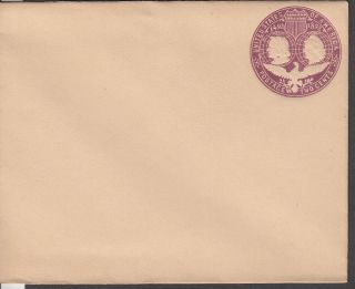 U.  S.  Postal Stationery U349 2c Columbian Entire Un - Exceptionally