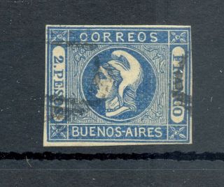 Argentina 1862 Buenos Aires 2 Pesos Vf