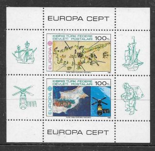 Cyprus (turk) - 1983.  Europa - Miniature Sheet,  Mnh.  Cat £30