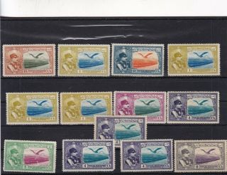 1930 Persa Middle East Stamps Lot,  Risa Yhah Phalabi And Eagle,  Look