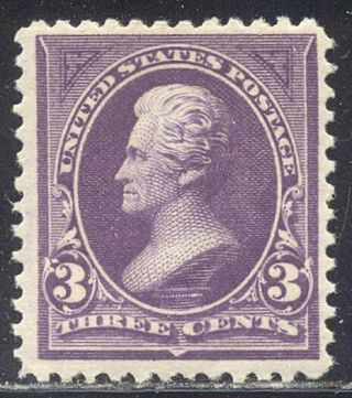 U.  S.  253 Nh Beauty - 1894 3c Purple ($360)
