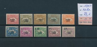 Lk82388 Madagascar 1942 France Libre Overprint Taxation Mh Cv 23,  2 Eur