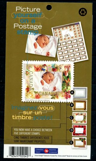 Weeda Canada BK246ai VF MNH Picture Postage Booklet,  UNLISTED MF pane variety 2