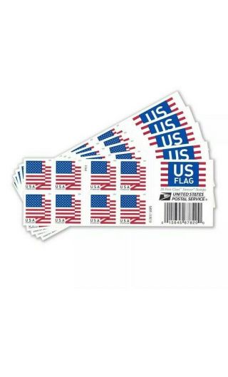 400 Forever Stamps 20 Books Of 20 Usps Forever Us Flag Stamps