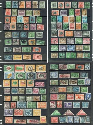 163 Ecuador Stamps Regular Issues,  Airmails