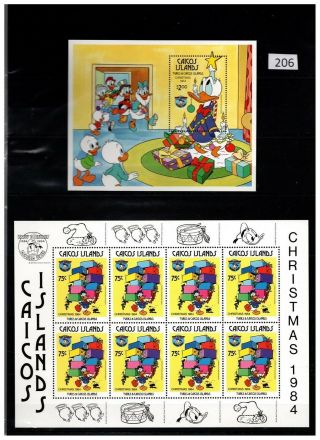 Caicos Islands 1984 - Mnh - Disney - Christmas