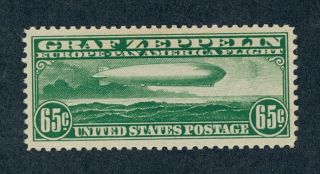 Drbobstamps Us Scott C13 H Og Sound Zeppelin Stamp