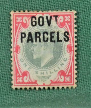 Gb Stamps Edward V11 1902 Official Government Parcels 1/ - Sg 078 H/m No Gum C20)