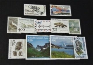 Nystamps Greenland Stamp 182//300 Og Nh $34