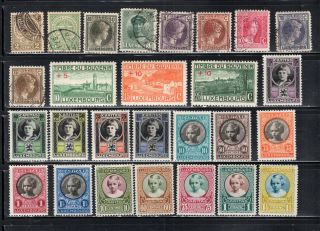 Luxembourg Europe Stamps Canceled & Hinged Lot 55710