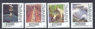 Zimbabwe,  2006,  Water Conservation,  Sg 1188 - 91,  Mnh Set 4