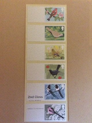 Gb Stamps: Post And Go Printing Error Birds