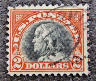 Nystamps Us Stamp 523 $250 Franklin