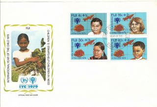 Fdc International Year Of The Child Fiji 1979