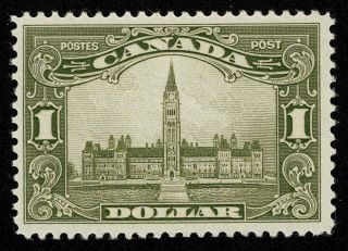 Canada Stamp Scott 159 $1 Parliament Building 1929 H Og Well Centered