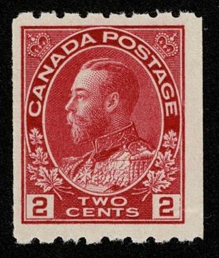 Canada Stamp Scott 124 2c King George V Admiral Issue 1922 Nh Og