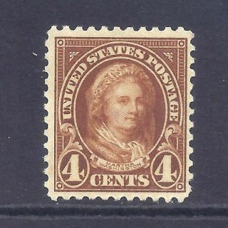Us Stamps - 556 - Mnh - 4 Cent Martha Washington Issue - Cv $35