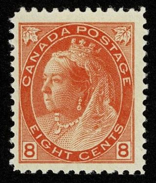 Canada Stamp Scott 82 8c Queen Victoria 1897 H Og
