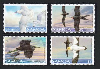 Samoa Definitives Birds 4v Mnh Sg 798 - 801 Sc 735 - 738