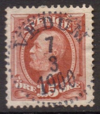 Sweden Sverige Postmark / Cancel " Vedum " 1900