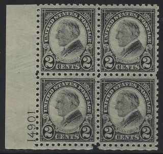 Us Stamps - Sc 612 - Plate Block Of 4 - Mnh $500  (d - 636)