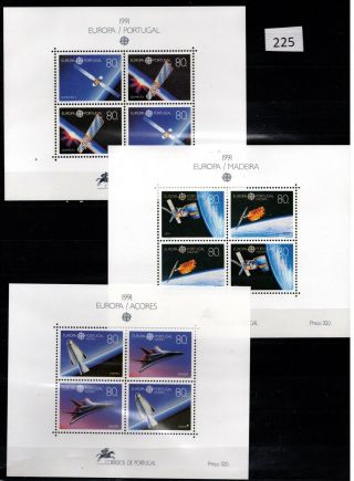 Portugal - Mnh - Europa Cept 1991 - Space - Spaceships - Madeira