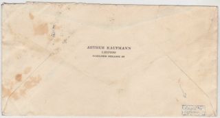 GERMANY DR 1923 (9.  9. ) INFLAT.  COVER LEIPZIG FRANKING/TAXE PERCUE EXPERT. 2