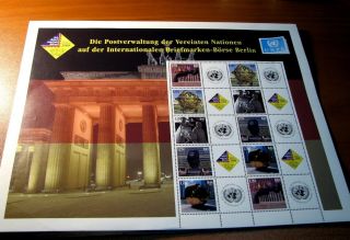 United Nations Scott 903b - 7b Berlin Stamp Show 2006 Mnh L218