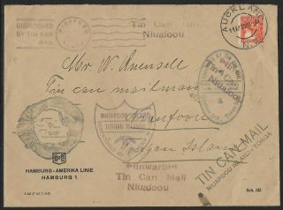 Zealand To Tonga - Tin Can Mail - 1938 - Complete Cover -