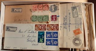 Gb Inland Registered Post.  200,  Covers