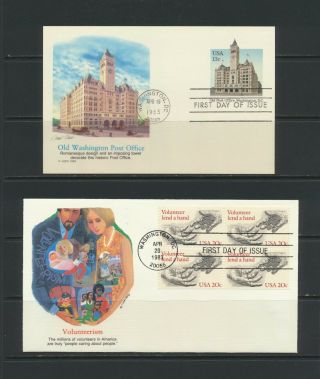 U.  S.  First Day Covers - C.  T.  O.  - Lot A - 93 (10)