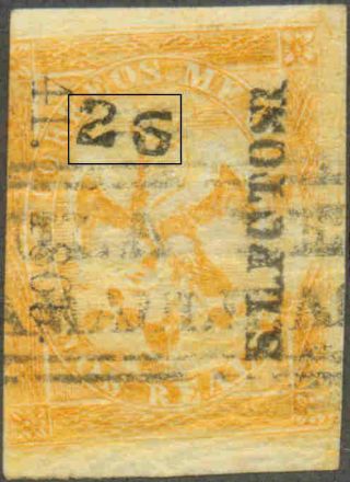 Mexico.  1864 - 1866.  Eagle.  2r.  Slp.  41 - 1865.  Sub26 (1865).  Tula De T.  Tay Sl30/1.  Me0628