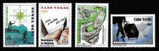 Cape Verde 2012 Mnh Sc 971 - 974 Mint/never Hinged