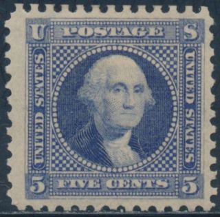115 - E2d Plate Essay On Wove,  Perf 12 5¢ 1869 Gummed (blue) Cv $200 Bs9754