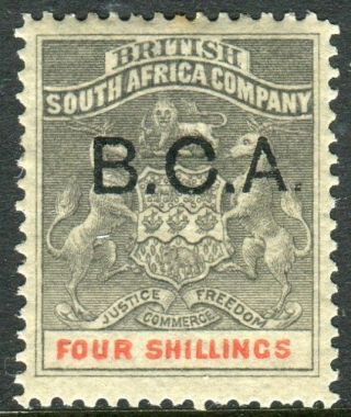 British Central Africa - 1891 - 95 4/ - Grey Black & Vermilion Lmm Sg 11